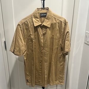 The Hundreds Khaki Button-Up Shirt
